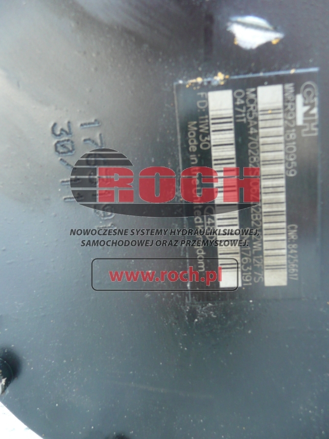 CNH MCR5A470282S106Z32B2V2WL12F7S 842566110471T - Motor hidráulico por Máquina de construção: foto 2 CNH MCR5A470282S106Z32B2V2WL12F7S 842566110471T - Motor hidráulico por Máquina de construção: foto 2