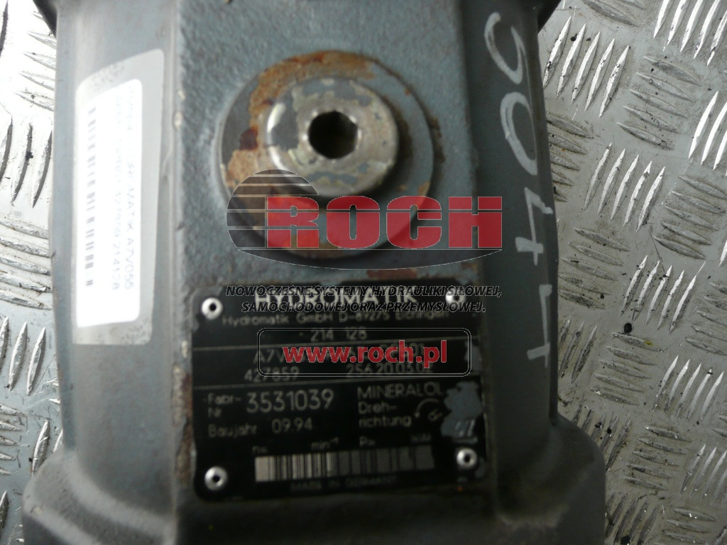 HYDROMATIK 214128 A7VO55DR/61L-DPB01 427859 256.20.03.02 - Bomba hidráulica: foto 2 HYDROMATIK 214128 A7VO55DR/61L-DPB01 427859 256.20.03.02 - Bomba hidráulica: foto 2