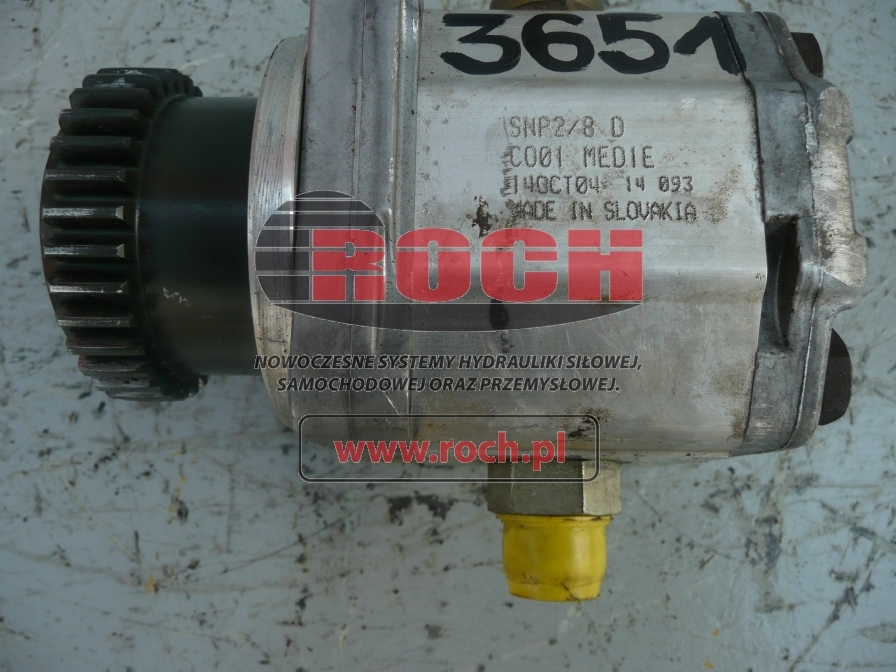 SAUER SUNDSTRAND SNP2/8DC001MED1E - Bomba hidráulica por Máquina de construção: foto 2 SAUER SUNDSTRAND SNP2/8DC001MED1E - Bomba hidráulica por Máquina de construção: foto 2