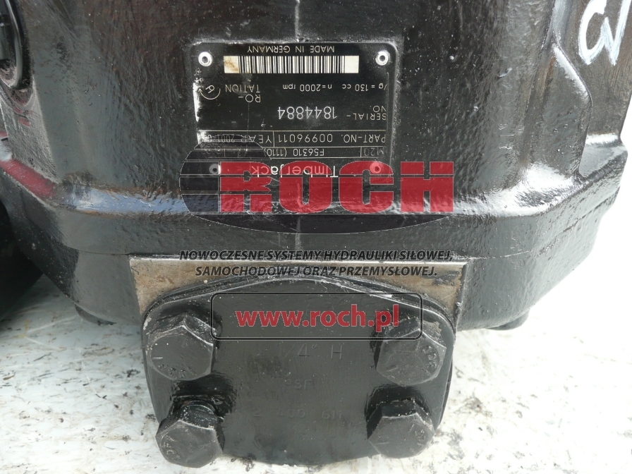 TIMBERJACK 00996011 F56310 - Bomba hidráulica por Máquina de construção: foto 2 TIMBERJACK 00996011 F56310 - Bomba hidráulica por Máquina de construção: foto 2