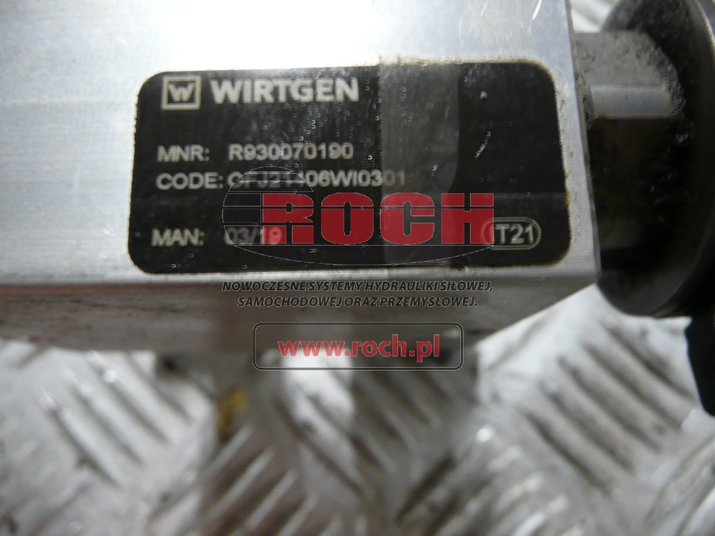 WIRTGEN R930070190 0FJ21406WI0301 - 1 SEKCYJMY+ CEWKA - Válvula hidráulica: foto 2 WIRTGEN R930070190 0FJ21406WI0301 - 1 SEKCYJMY+ CEWKA - Válvula hidráulica: foto 2