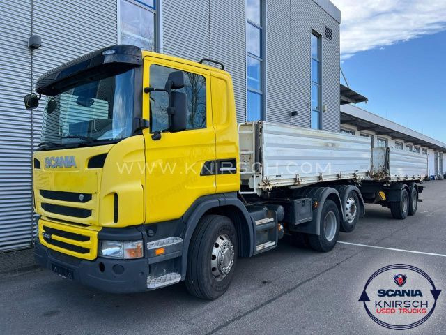 Scania G420LB6X24MNA Liftachse mirt Tandemanhänger - Camião basculante: foto 1 Scania G420LB6X24MNA Liftachse mirt Tandemanhänger - Camião basculante: foto 1