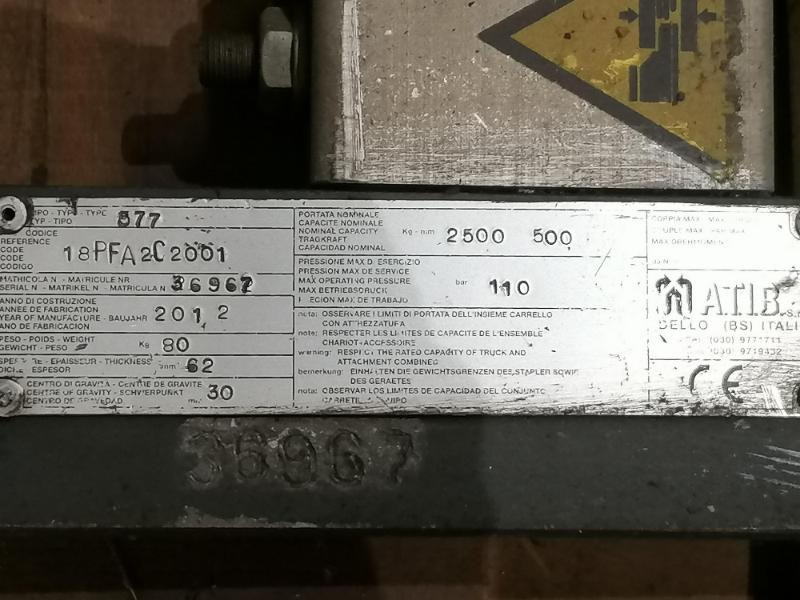 Atib TDL 577 - Garfos por Equipamento de movimentação: foto 5 Atib TDL 577 - Garfos por Equipamento de movimentação: foto 5