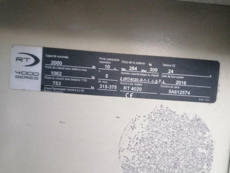 Porta-palete Crown RT4000: foto 12 Porta-palete Crown RT4000: foto 12