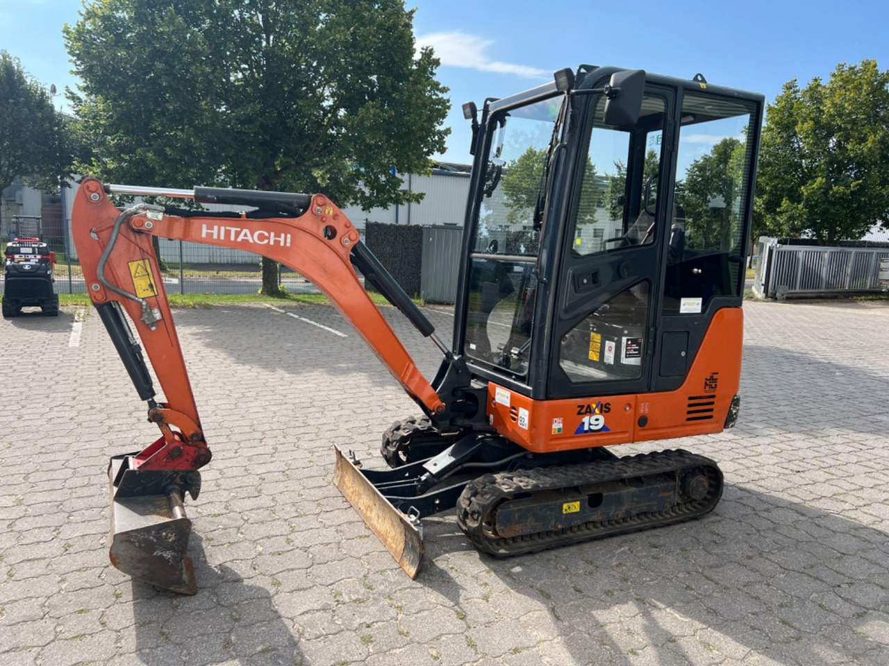 Hitachi ZX 19-6 CR, BJ 21, 1270 BH, MS01, GL - Mini escavadeira: foto 1 Hitachi ZX 19-6 CR, BJ 21, 1270 BH, MS01, GL - Mini escavadeira: foto 1