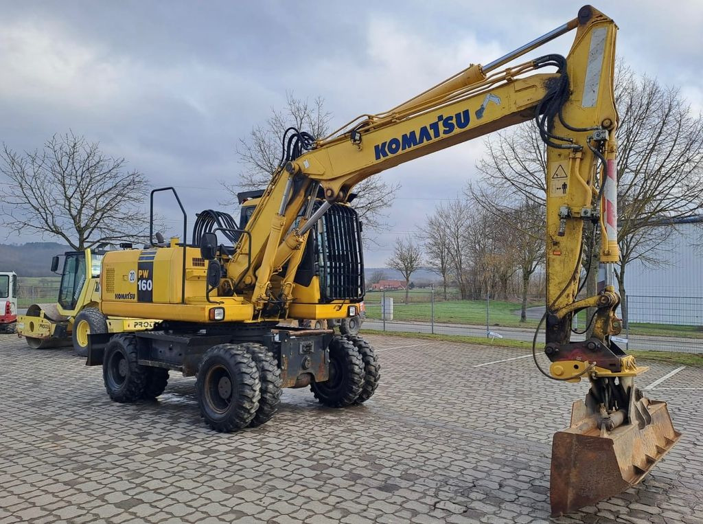 Komatsu PW 160-7, Bj 07, 7050 BH, hydr. VA, MS10, GLV - Escavadeira de rodas: foto 2 Komatsu PW 160-7, Bj 07, 7050 BH, hydr. VA, MS10, GLV - Escavadeira de rodas: foto 2