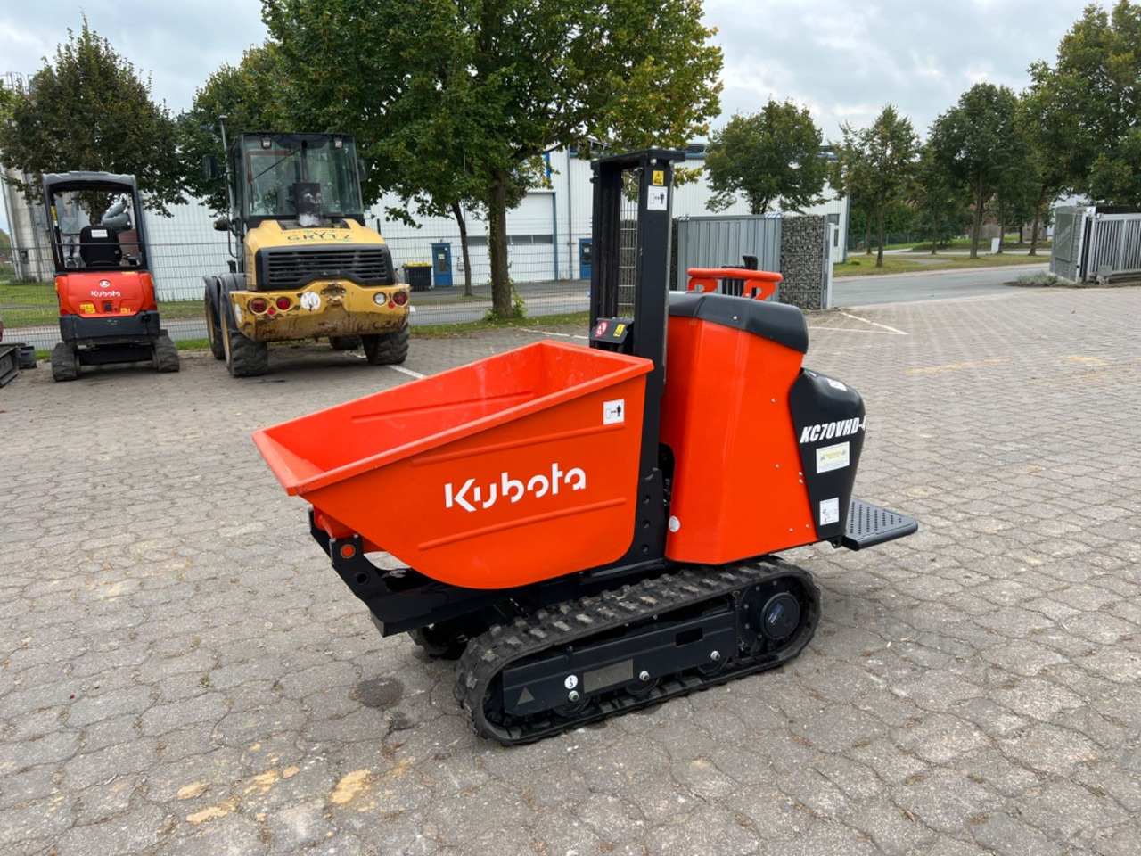 Kubota KC 70, VHD-4, mit Hochentleerung, hydr. Fahrwerk - Dumper de rastos: foto 1 Kubota KC 70, VHD-4, mit Hochentleerung, hydr. Fahrwerk - Dumper de rastos: foto 1