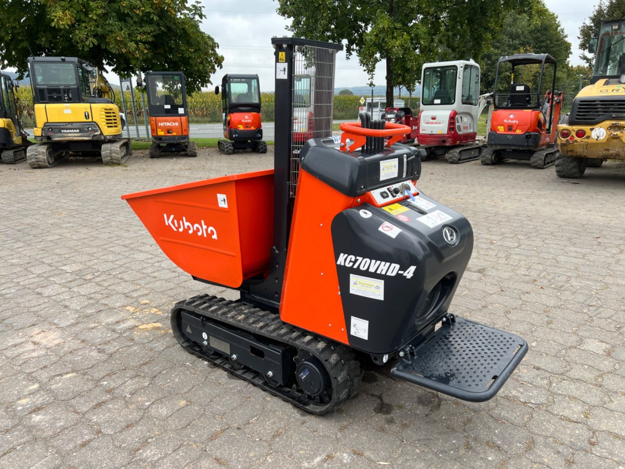 Kubota KC 70, VHD-4, mit Hochentleerung, hydr. Fahrwerk - Dumper de rastos: foto 2 Kubota KC 70, VHD-4, mit Hochentleerung, hydr. Fahrwerk - Dumper de rastos: foto 2