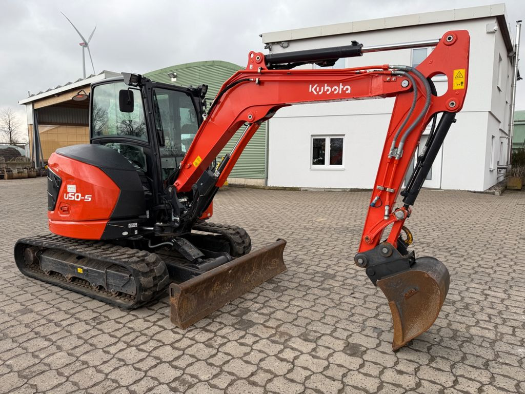 Kubota U50-5, BJ 22, 510 BH, ZH I+II, MS08, Tieflöffel - Mini escavadeira: foto 3 Kubota U50-5, BJ 22, 510 BH, ZH I+II, MS08, Tieflöffel - Mini escavadeira: foto 3