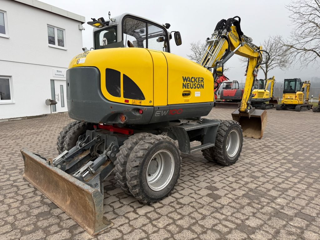 Wacker EW 100, Bj 20, 2050 BH, VA, HS08, TL - Escavadeira de rodas: foto 4 Wacker EW 100, Bj 20, 2050 BH, VA, HS08, TL - Escavadeira de rodas: foto 4