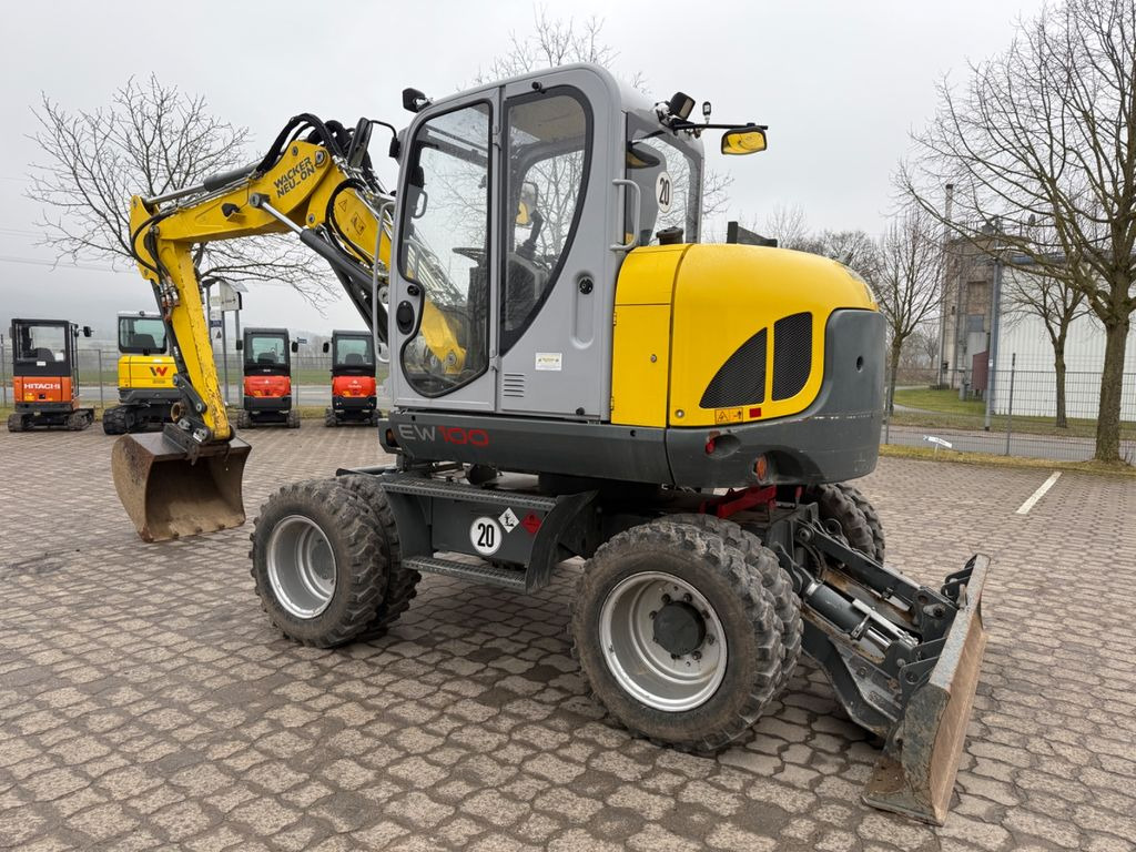 Wacker EW 100, Bj 20, 2050 BH, VA, HS08, TL - Escavadeira de rodas: foto 2 Wacker EW 100, Bj 20, 2050 BH, VA, HS08, TL - Escavadeira de rodas: foto 2