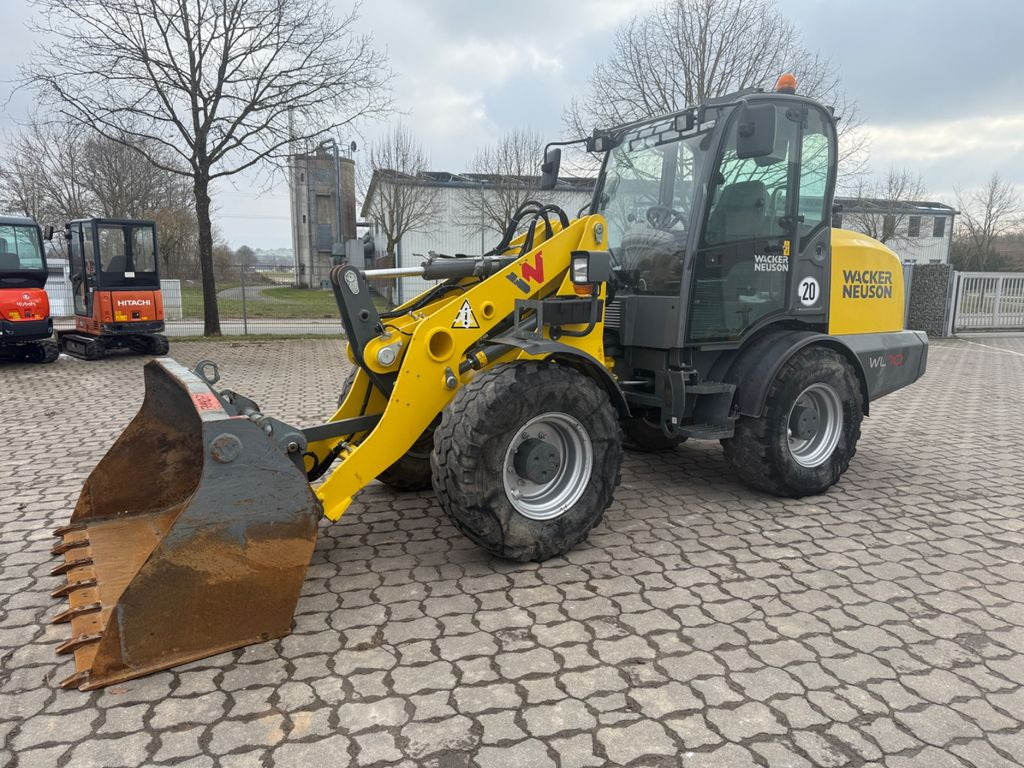 Wacker WL 70, Bj 21, 1625 BH, 122 PS, Schaufel Gabel - Pá carregadora de rodas: foto 1 Wacker WL 70, Bj 21, 1625 BH, 122 PS, Schaufel Gabel - Pá carregadora de rodas: foto 1