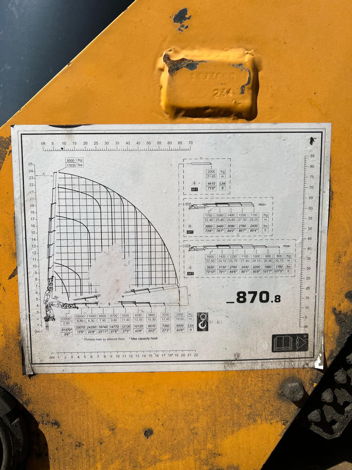 MAN TGS 41.440 Hiab Palfinger Fassi Copma 870 - Camião grua: foto 5 MAN TGS 41.440 Hiab Palfinger Fassi Copma 870 - Camião grua: foto 5