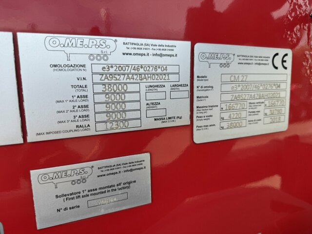 Feldbinder O.ME.P.S Silo Auflieger 27 m³ - Asche, Gülle - Semirreboque silo: foto 4 Feldbinder O.ME.P.S Silo Auflieger 27 m³ - Asche, Gülle - Semirreboque silo: foto 4