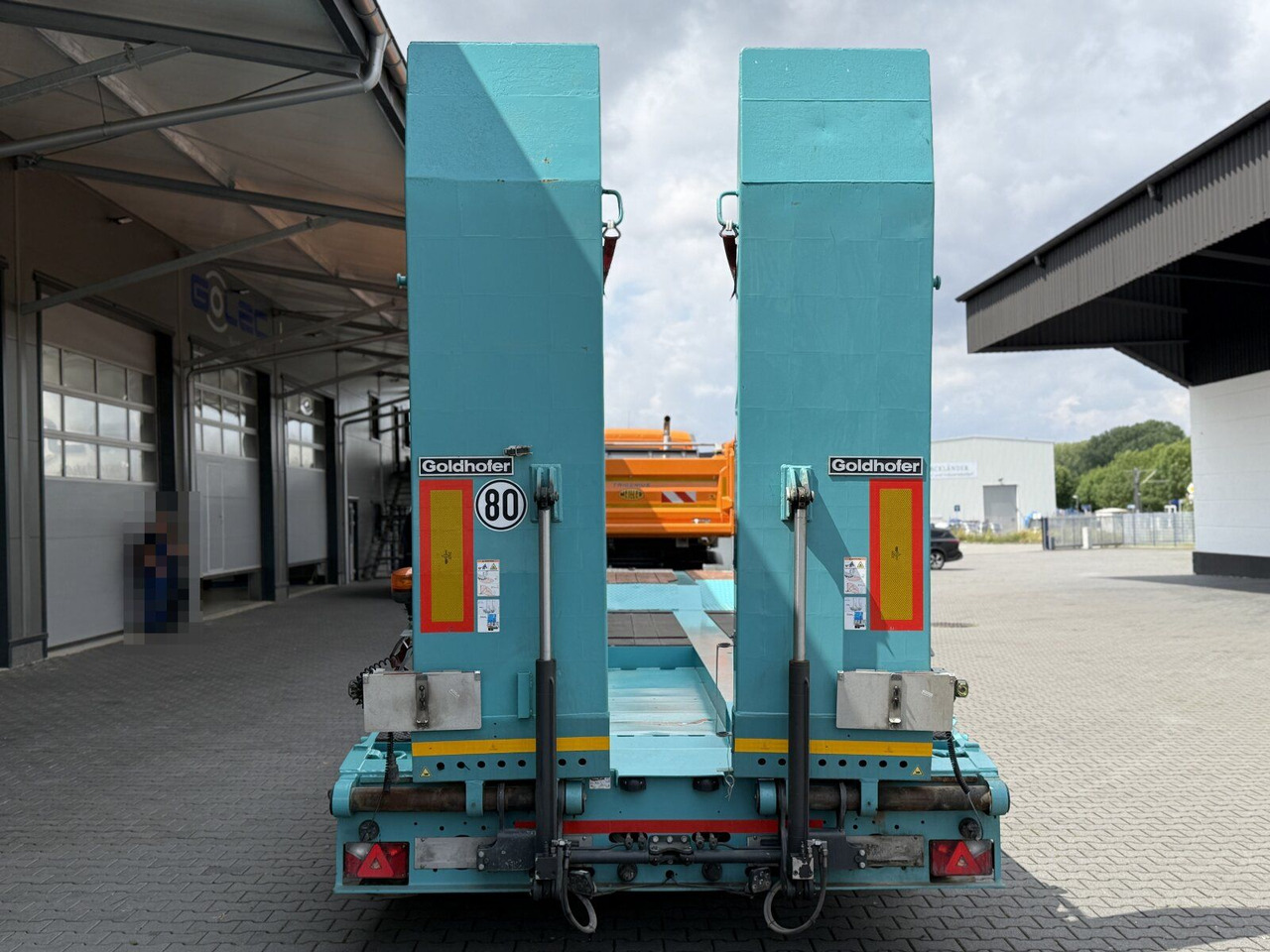 Goldhofer TU 4 EXPERT 4870 Tieflader Anhänger 44,8 T - Reboque baixa: foto 5 Goldhofer TU 4 EXPERT 4870 Tieflader Anhänger 44,8 T - Reboque baixa: foto 5