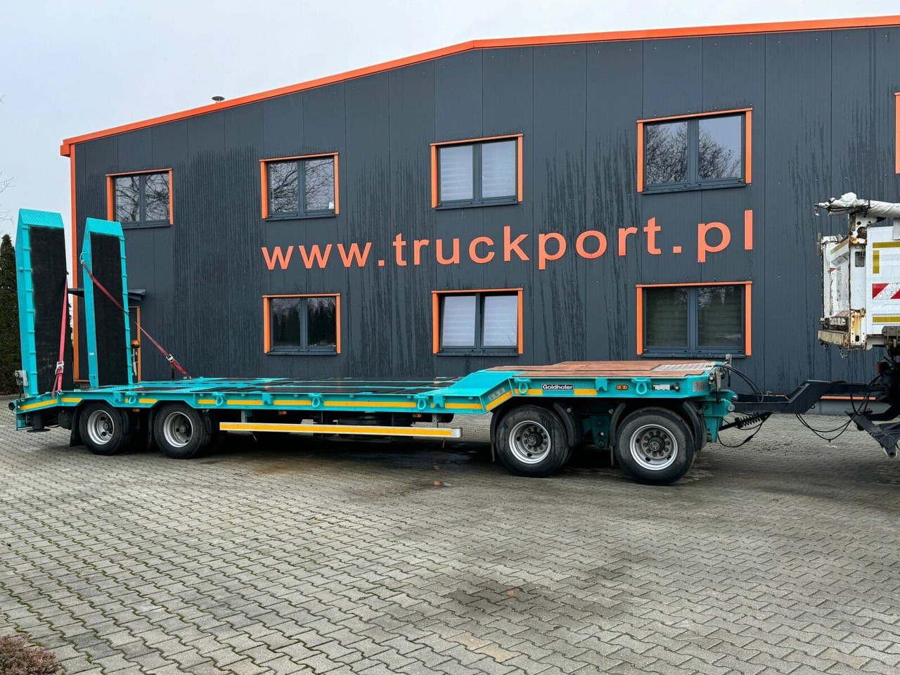 Goldhofer TU 4 EXPERT 4870 Tieflader Anhänger - Reboque baixa: foto 1 Goldhofer TU 4 EXPERT 4870 Tieflader Anhänger - Reboque baixa: foto 1