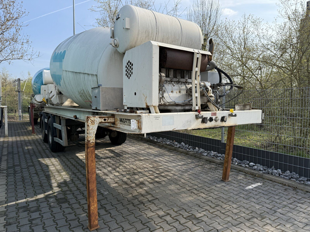 Intermix 10 m³ Betonmischer Auflieger mit Motor - Camião betoneira: foto 1 Intermix 10 m³ Betonmischer Auflieger mit Motor - Camião betoneira: foto 1