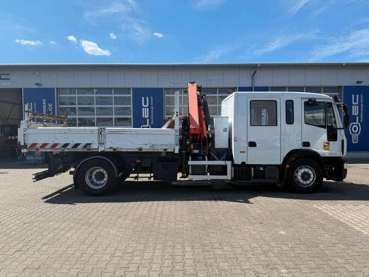 Iveco ML180E 4x2 DOKA Euro 5 Kipper Kran PK16001K-B - Camião basculante, Camião grua: foto 2 Iveco ML180E 4x2 DOKA Euro 5 Kipper Kran PK16001K-B - Camião basculante, Camião grua: foto 2