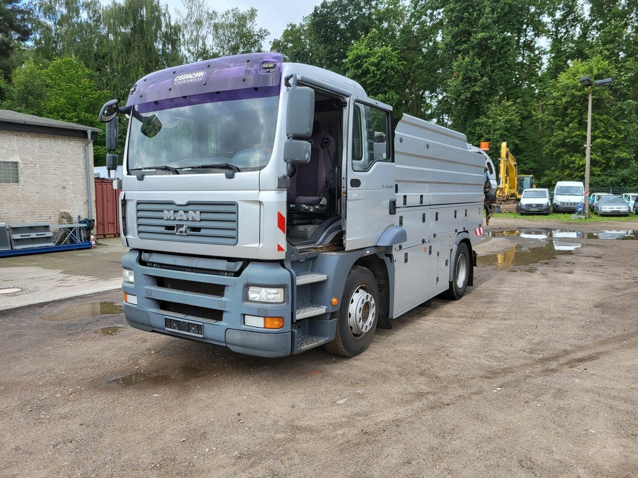MAN TGA 18.360 4x2 HD-Kanalreiniger ASSMANN 6500 L - Caminhão limpa fossa: foto 2 MAN TGA 18.360 4x2 HD-Kanalreiniger ASSMANN 6500 L - Caminhão limpa fossa: foto 2