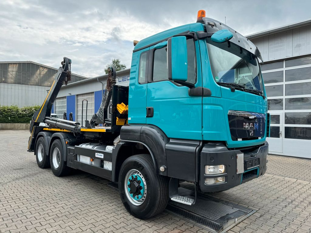 Camião multibenne MAN TGS 26.360 6x6H Euro 5 Absetzkipper GERGEN JUNG: foto 1