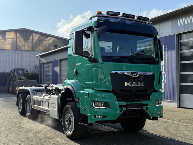 MAN TGS 28.480 6x4 Abrollkipper Meiller RS21.65 - Camião polibenne: foto 1 MAN TGS 28.480 6x4 Abrollkipper Meiller RS21.65 - Camião polibenne: foto 1