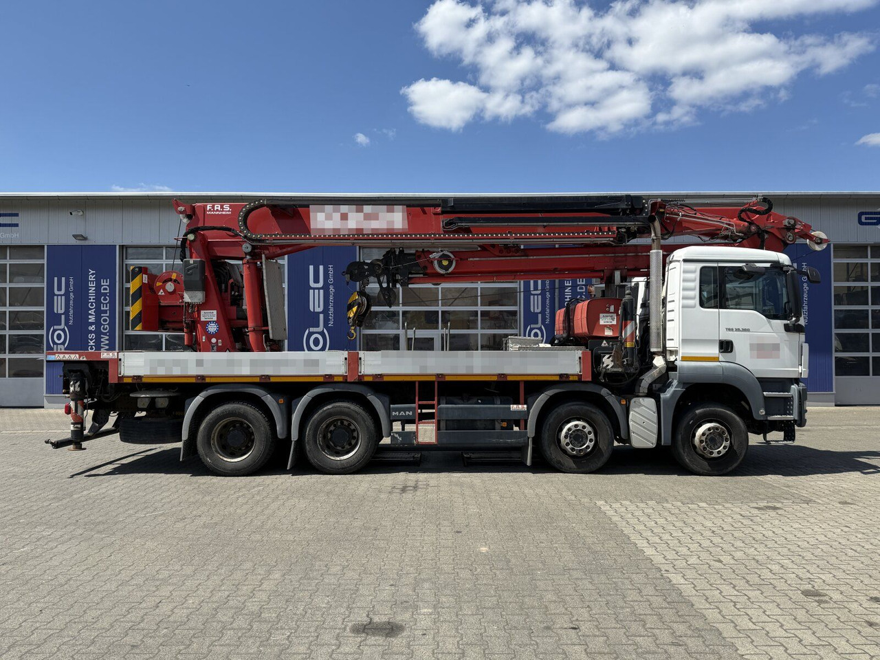 MAN TGS 35.360 8X4 BB Dachdecker Kran bis 52 m - Camião grua: foto 2 MAN TGS 35.360 8X4 BB Dachdecker Kran bis 52 m - Camião grua: foto 2