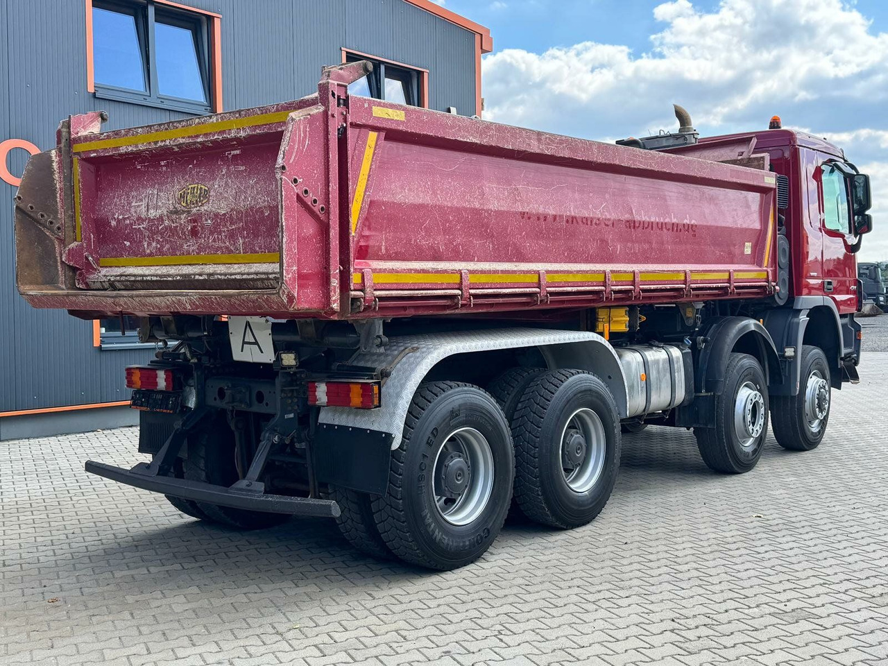 Mercedes-Benz ACTROS 4144 8x6 EURO5 Kipper mit Bordmatik - Camião basculante: foto 5 Mercedes-Benz ACTROS 4144 8x6 EURO5 Kipper mit Bordmatik - Camião basculante: foto 5