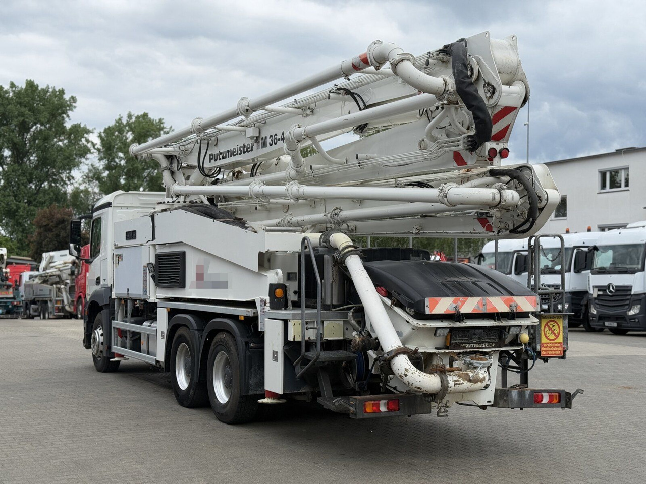 Mercedes-Benz AROCS 2840 6x4 Betonp. Putzmeister BSF36-4.16HLS - Autobomba de betão: foto 5 Mercedes-Benz AROCS 2840 6x4 Betonp. Putzmeister BSF36-4.16HLS - Autobomba de betão: foto 5