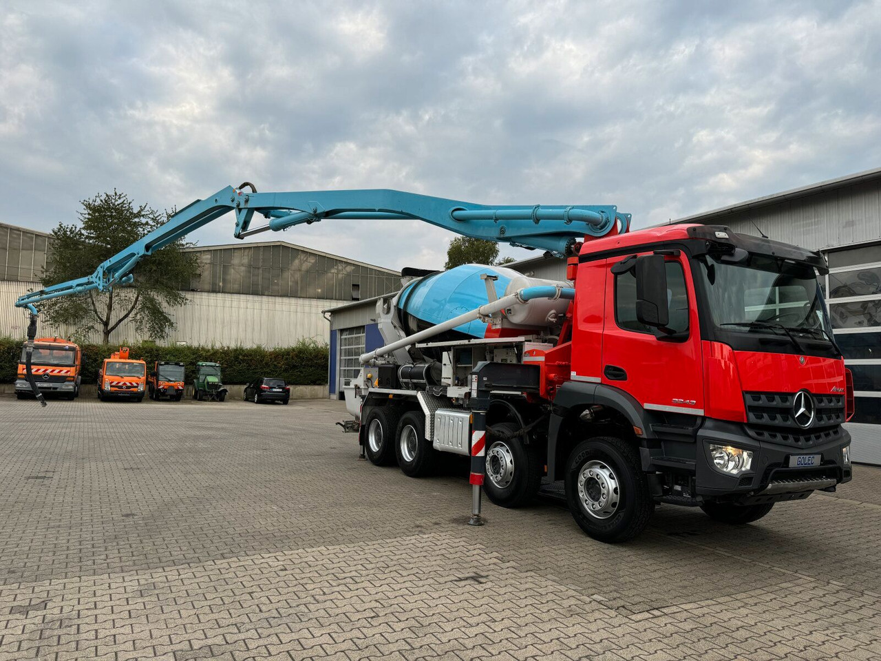 Mercedes-Benz AROCS 3243 8x4 Euro 6 Pumi Putzmeister TMM 24-3 - Camião betoneira: foto 2 Mercedes-Benz AROCS 3243 8x4 Euro 6 Pumi Putzmeister TMM 24-3 - Camião betoneira: foto 2