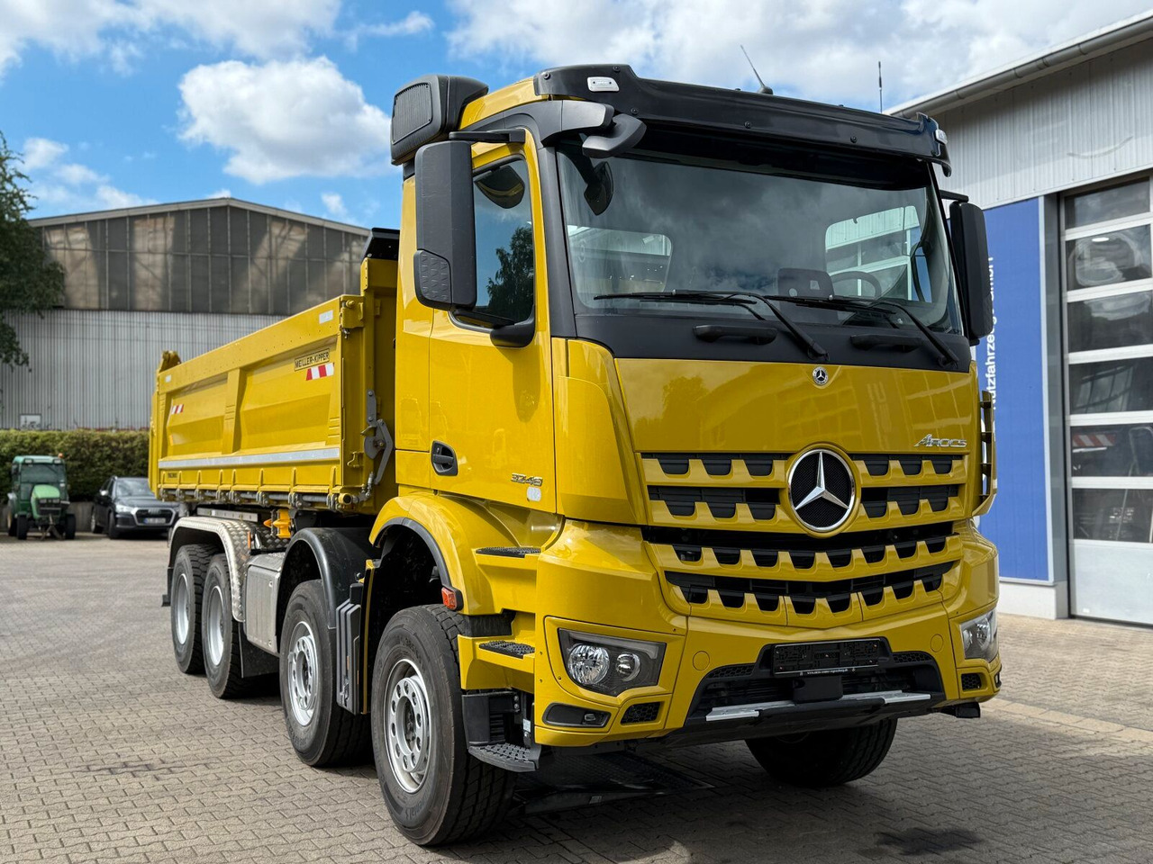 Mercedes-Benz AROCS 3248 8x4 Euro 6 Meiller Kipper Bordmatik - Camião basculante: foto 1 Mercedes-Benz AROCS 3248 8x4 Euro 6 Meiller Kipper Bordmatik - Camião basculante: foto 1