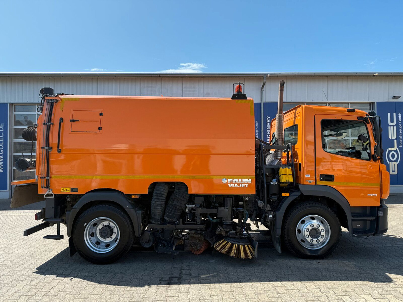 Mercedes-Benz ATEGO 1323 4x2 Kehrmaschine FAUN Viajet 6R/H - Varredora urbana: foto 3 Mercedes-Benz ATEGO 1323 4x2 Kehrmaschine FAUN Viajet 6R/H - Varredora urbana: foto 3