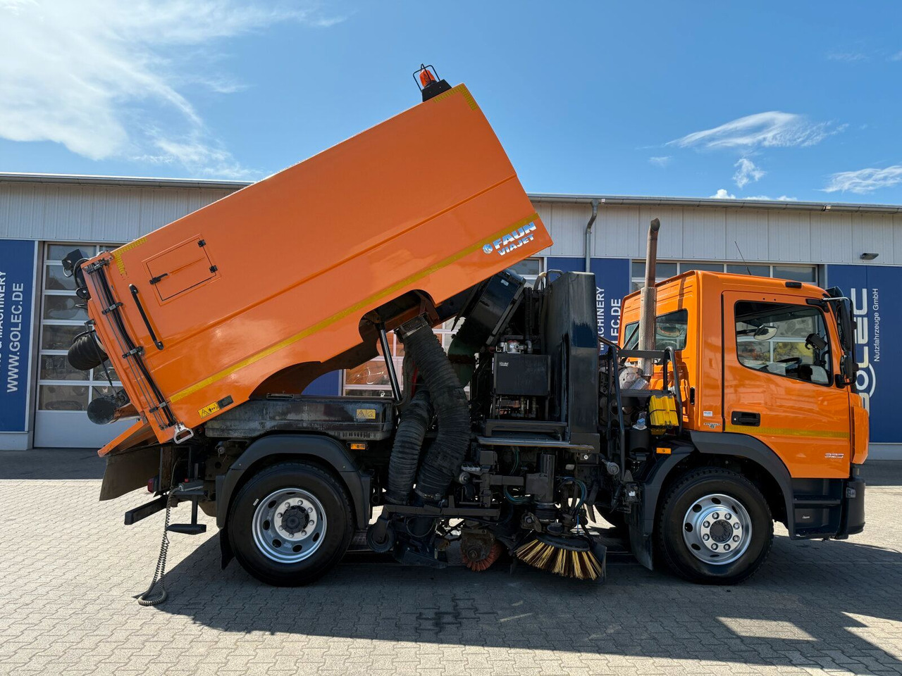 Mercedes-Benz ATEGO 1323 4x2 Kehrmaschine FAUN Viajet 6R/H - Varredora urbana: foto 4 Mercedes-Benz ATEGO 1323 4x2 Kehrmaschine FAUN Viajet 6R/H - Varredora urbana: foto 4