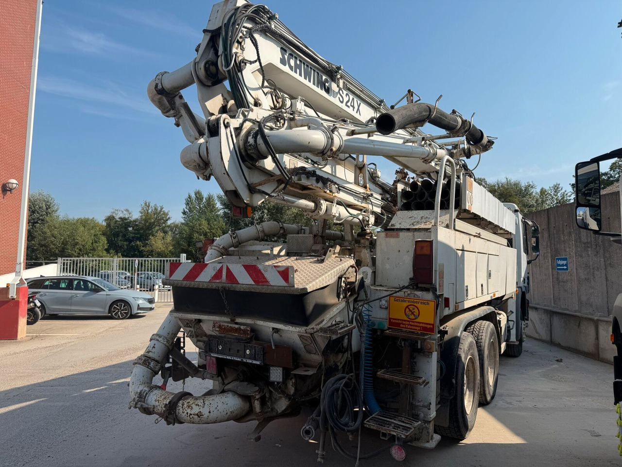 Mercedes-Benz Actros 2632 6x4 Betonpumpe Schwing S24X - Autobomba de betão: foto 2 Mercedes-Benz Actros 2632 6x4 Betonpumpe Schwing S24X - Autobomba de betão: foto 2