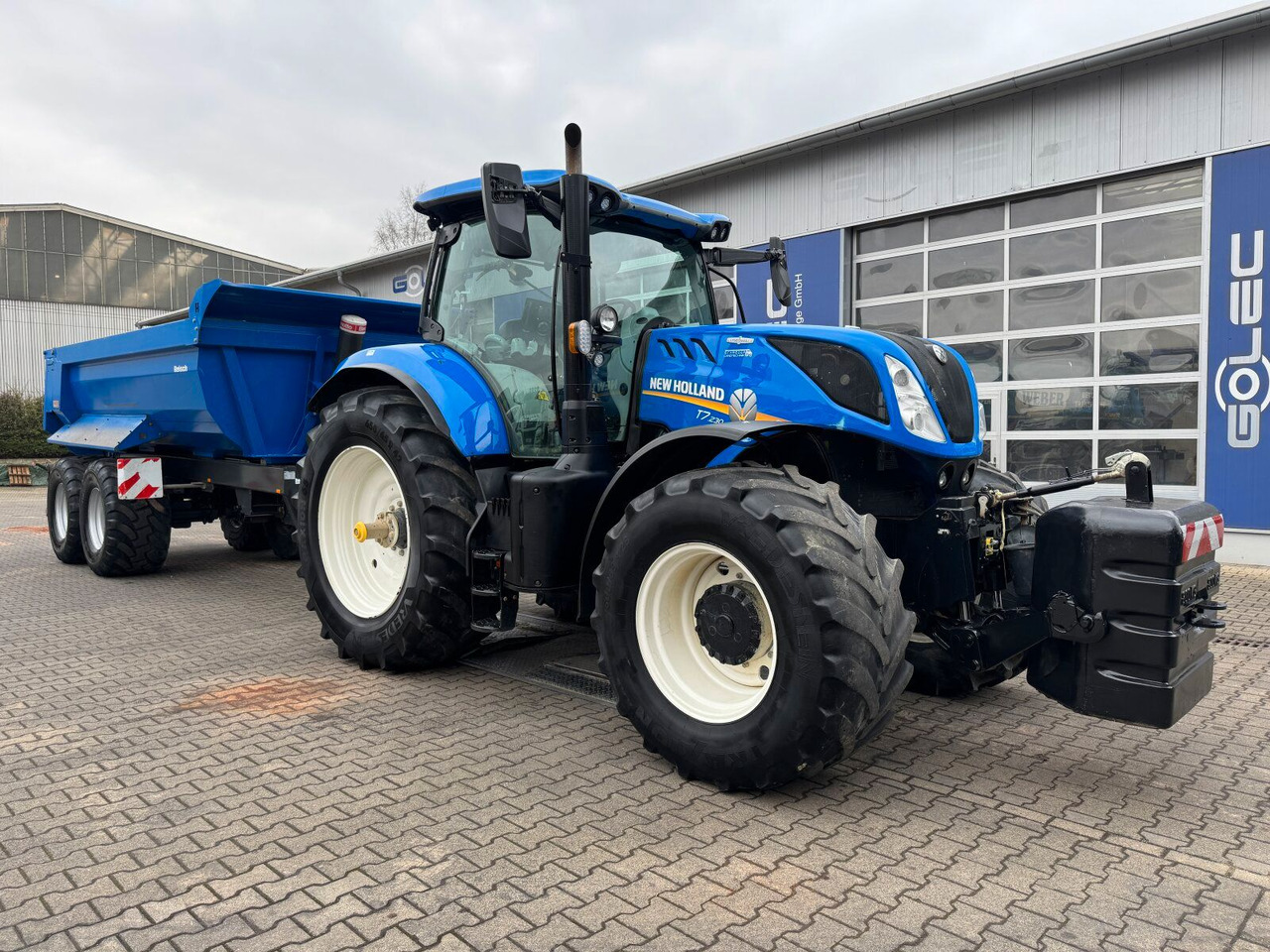 New Holland T7.230 AC 4x4 Autocommand Traktor 216 PS *Kipper - Trator: foto 1 New Holland T7.230 AC 4x4 Autocommand Traktor 216 PS *Kipper - Trator: foto 1