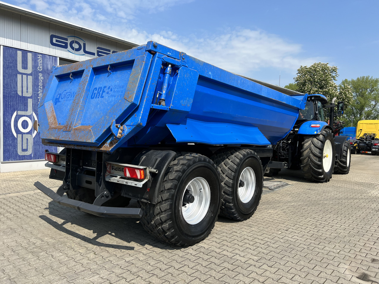 REISCH RTWK-200KS.550 Agro Kippauflieger - Reboque basculante agrícola: foto 4 REISCH RTWK-200KS.550 Agro Kippauflieger - Reboque basculante agrícola: foto 4