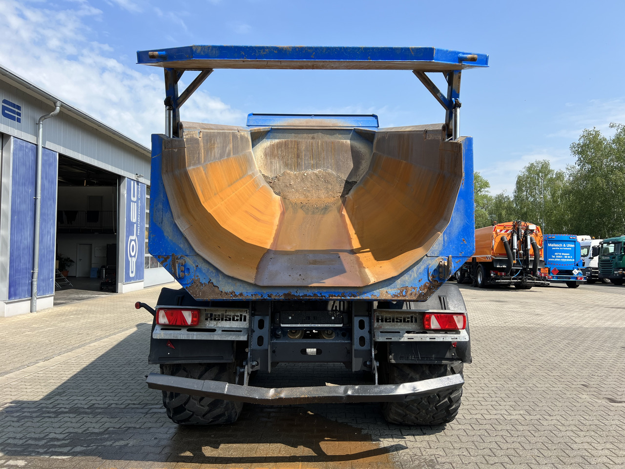 Semi-reboque basculante REISCH RTWK-200KS.550 Agro Kippauflieger: foto 8