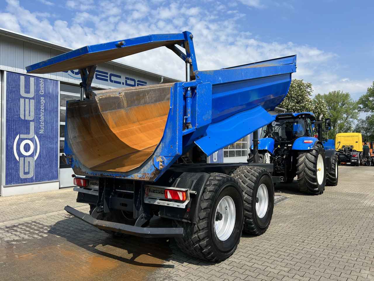 Semi-reboque basculante REISCH RTWK-200KS.550 Agro Kippauflieger: foto 7
