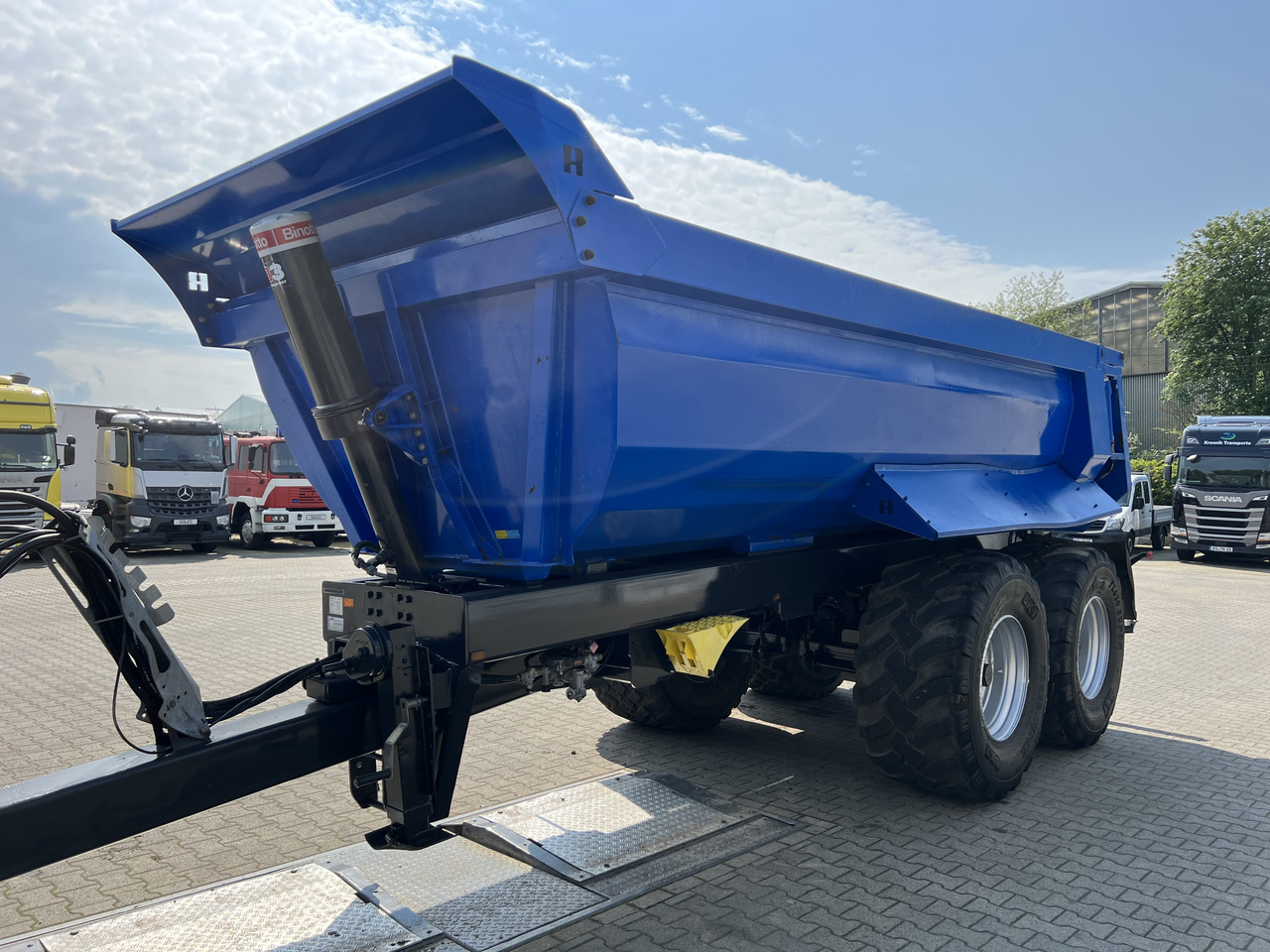 REISCH RTWK-200KS.550 Agro Kippauflieger - Reboque basculante agrícola: foto 1 REISCH RTWK-200KS.550 Agro Kippauflieger - Reboque basculante agrícola: foto 1