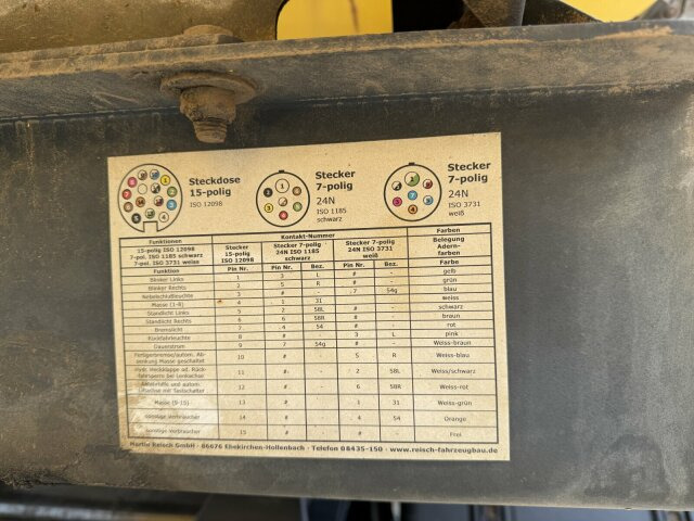 Semi-reboque basculante Reisch RHKS-3-SR07 Kippauflieger 3 Achse: foto 14