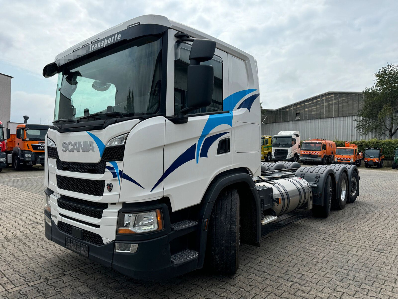 Scania G 410 B8x2*6 NB LNG Fahrgestell Nebenantrieb - Caminhão tanque, Camião grua: foto 3 Scania G 410 B8x2*6 NB LNG Fahrgestell Nebenantrieb - Caminhão tanque, Camião grua: foto 3