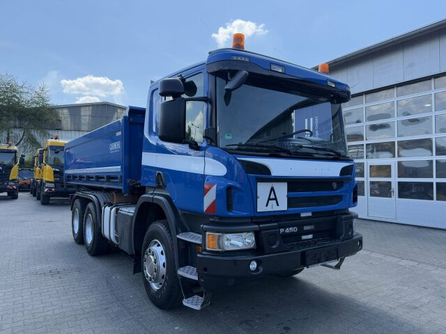 Scania P 450 6x4 Dreiseitenkipper DAUTEL - Camião basculante: foto 1 Scania P 450 6x4 Dreiseitenkipper DAUTEL - Camião basculante: foto 1