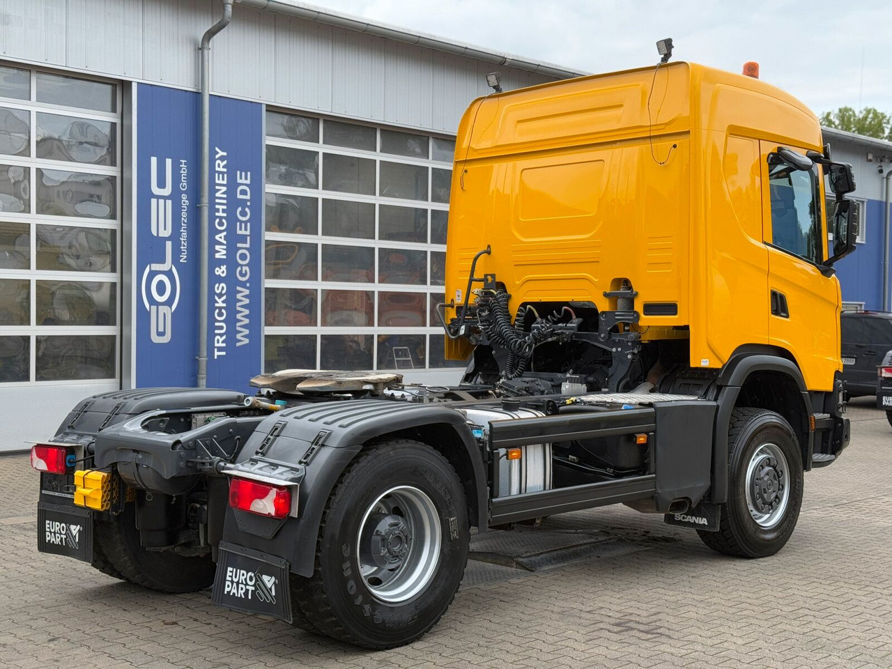 Scania G450 XT 4x4 Euro 6 SZM Kipphydraulik Blatt/ Luft - Tractor: foto 3 Scania G450 XT 4x4 Euro 6 SZM Kipphydraulik Blatt/ Luft - Tractor: foto 3