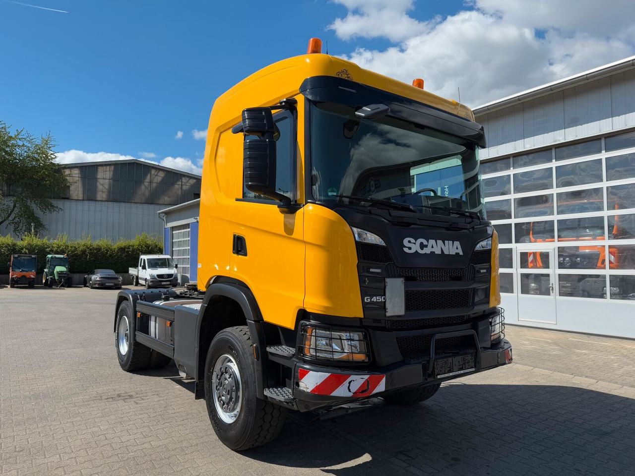 Scania G450 XT 4x4 Euro 6 SZM Kipphydraulik Blatt/ Luft - Tractor: foto 1 Scania G450 XT 4x4 Euro 6 SZM Kipphydraulik Blatt/ Luft - Tractor: foto 1