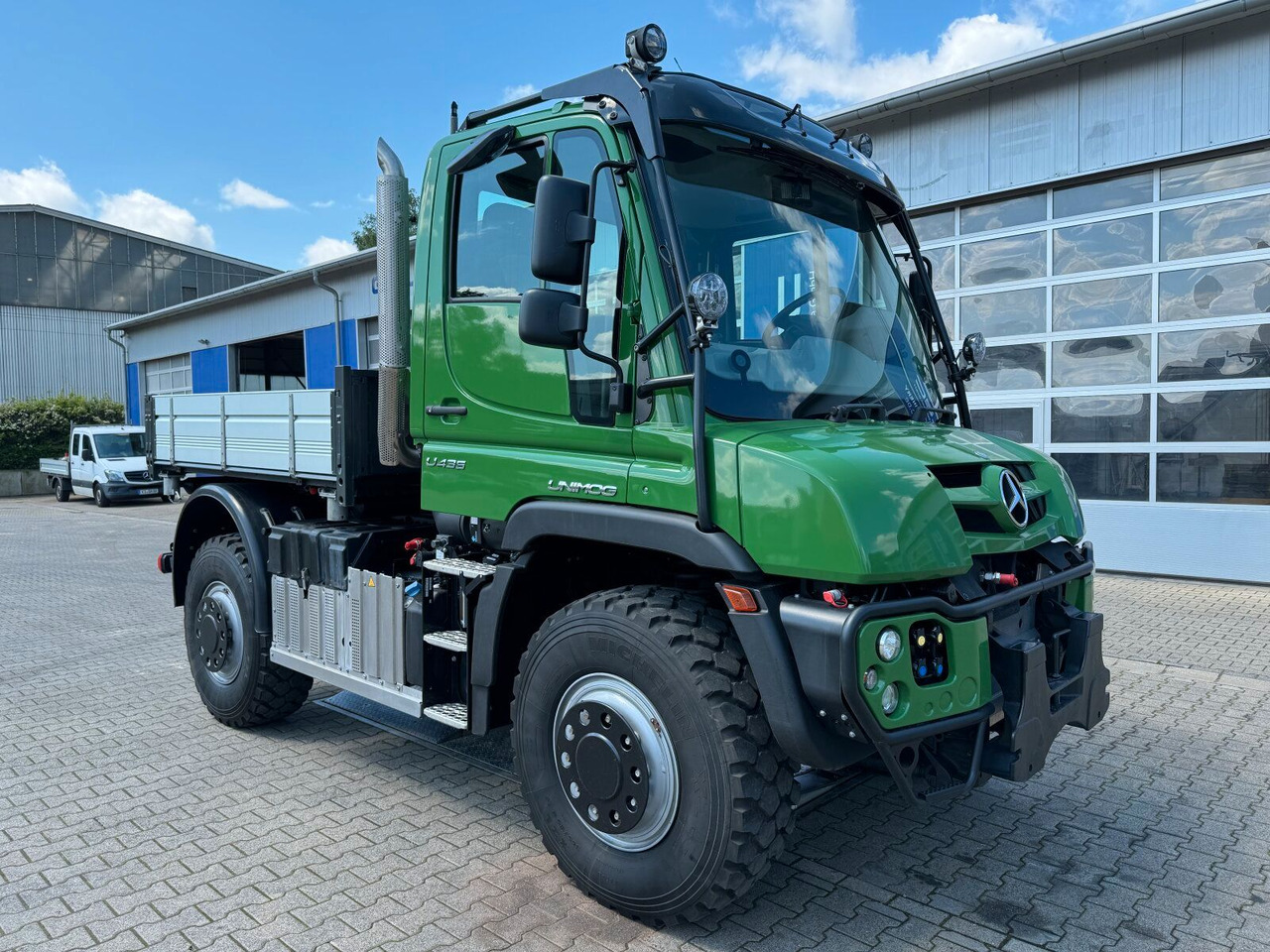 Unimog U435 Kipper mit Reifendruckregelanlage - Camião basculante: foto 1 Unimog U435 Kipper mit Reifendruckregelanlage - Camião basculante: foto 1