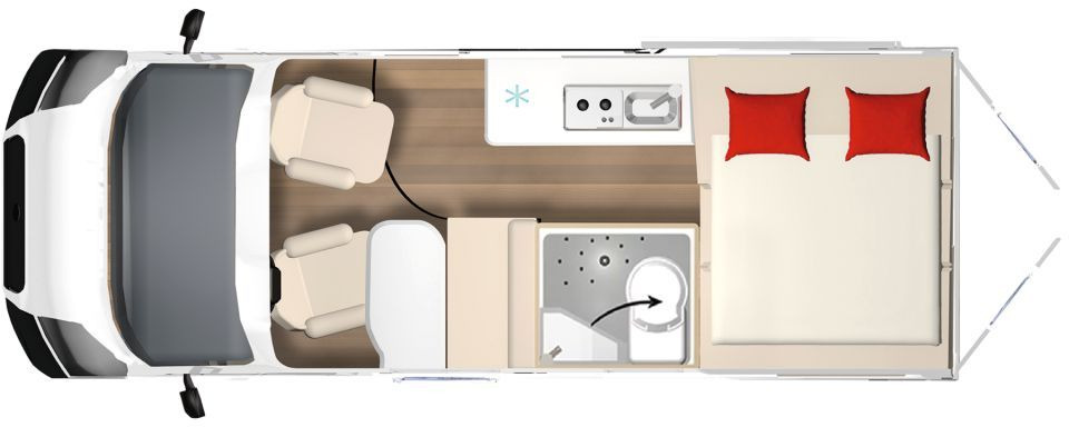 Bürstner B66 600 C - Campervan: foto 2 Bürstner B66 600 C - Campervan: foto 2