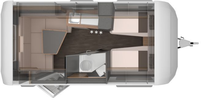 Knaus Azur 460 EU Knaus Azur 460 EU Leichter Hagel Bugfront - Caravana: foto 2 Knaus Azur 460 EU Knaus Azur 460 EU Leichter Hagel Bugfront - Caravana: foto 2