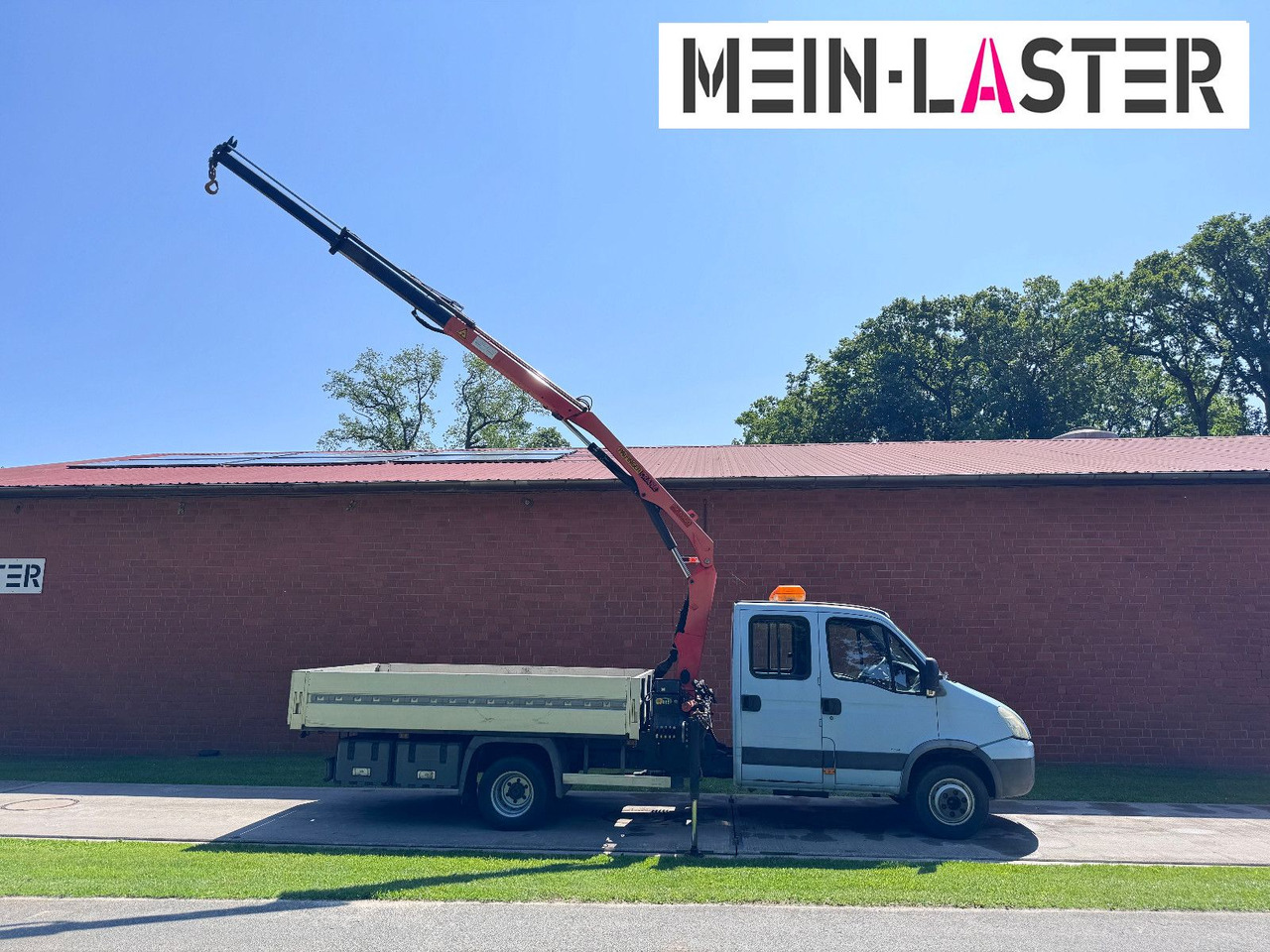 Iveco 65C180 3.0d Palfinger PK 6500 7 Sitzer - Carrinha de caixa aberta, Carrinha cabine dupla: foto 3 Iveco 65C180 3.0d Palfinger PK 6500 7 Sitzer - Carrinha de caixa aberta, Carrinha cabine dupla: foto 3