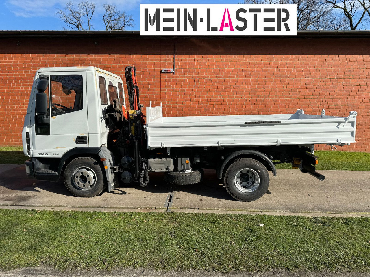 Iveco ML75E16 3 S-Kipper Kran PK 9,4m-550 kg Greifer - Carrinha basculante: foto 5 Iveco ML75E16 3 S-Kipper Kran PK 9,4m-550 kg Greifer - Carrinha basculante: foto 5