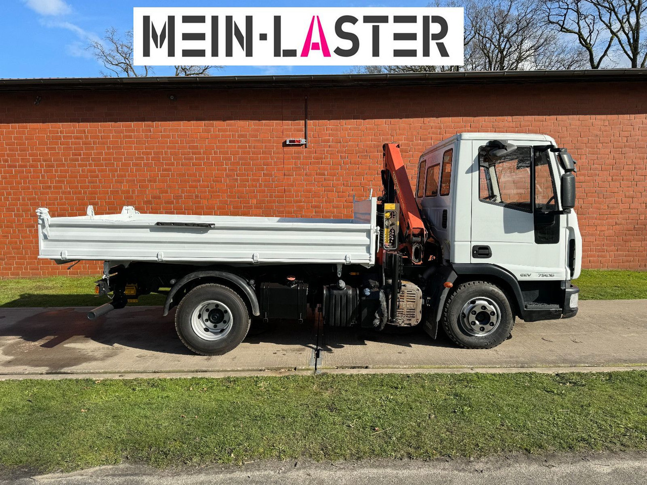 Iveco ML75E16 3 S-Kipper Kran PK 9,4m-550 kg Greifer - Carrinha basculante: foto 4 Iveco ML75E16 3 S-Kipper Kran PK 9,4m-550 kg Greifer - Carrinha basculante: foto 4