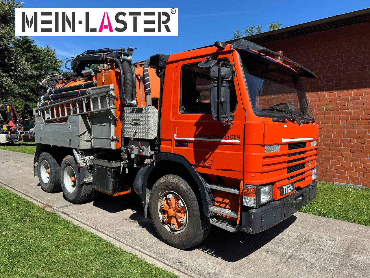 Scania 112 6x4 Saug Spül Kombi Kaiser Top Zustand 6x4 - Caminhão limpa fossa: foto 1 Scania 112 6x4 Saug Spül Kombi Kaiser Top Zustand 6x4 - Caminhão limpa fossa: foto 1